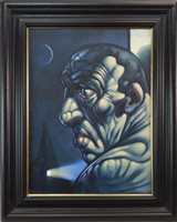 Lot 99 - HOPE, AN OIL ON CANVAS BY PETER HOWSON