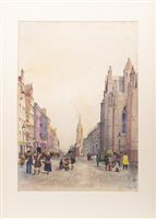 Lot 495 - FOLIO OF HANDPAINTED LITHOGRAPHS, VOLUME OF SKETCHES IN SCOTLAND BY SAMUEL DUNKINFIELD SWARBRECK