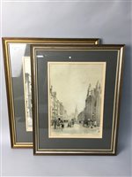Lot 152 - A LOT OF TWO FRAMED LITHOGRAPHS BY S.D. SWARBRECK
