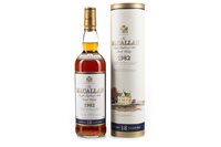 Lot 1028 - MACALLAN 1982 18 YEARS OLD