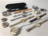 Lot 105 - A LOT OF VARIOUS WRIST WATCHES