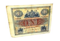 Lot 621 - THE UNION BANK OF SCOTLAND LIMITED £1, 1921