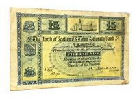 Lot 627 - THE NORTH OF SCOTLAND & TOWN & COUNTRY BANK LIMITED £1, 1921