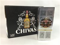Lot 111 - A LOT OF SIX BOTTLES OF CHIVAS REGAL 12 YEARS OLD