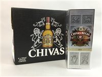 Lot 112 - A LOT OF SIX BOTTLES OF CHIVAS REGAL 12 YEARS OLD