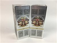 Lot 115 - A LOT OF TWO BOTTLES OF CHIVAS REGAL 12 YEARS OLD