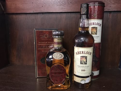 Lot 15 - CARDHU AGED 12 YEARS & ABERLOUR 10 YEARS OLD