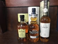 Lot 20 - ABERFELDY AGED 12 YEARS, OBAN AGED 14 YEARS & OLD PULTENEY AGED 12 YEARS
