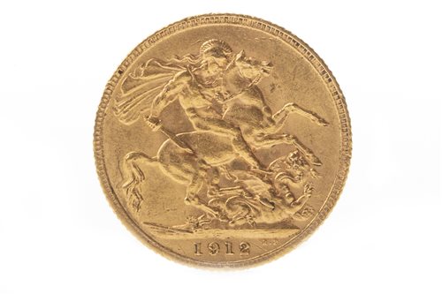 Lot 503 - A GOLD SOVEREIGN, 1912