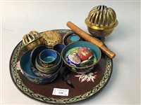 Lot 120 - A LOT OF CHINESE CLOISONNÉ