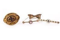 Lot 57 - FOUR VARIOUS BROOCHES