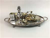 Lot 130 - A LOT OF SILVER PLATE