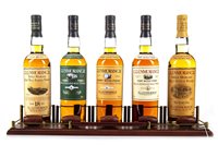Lot 1100 - GLENMORANGIE STAND WITH FIVE DIFFERENT EXPRESSIONS