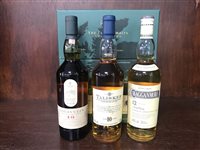 Lot 37 - THE CLASSIC MALTS COLLECTON 20CL SET