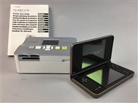 Lot 395 - A HAMA CAMERA TRIPOD, A CANON SELPHY CP780 PRINTER AND A NINTENDO DS XL