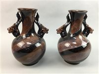 Lot 318 - A PAIR OF CHINESE VASES AND OTHER CERAMICS