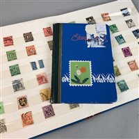 Lot 451 - A LARGE ALBUM OF GERMAN STAMPS