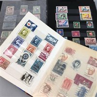 Lot 453 - TWO ALBUMS OF CHIEFLY NORWEGIAN STAMPS