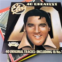 Lot 60 - A LOT OF RECORDS INCLUDING EXAMPLES BY ELVIS AND THE BEATLES