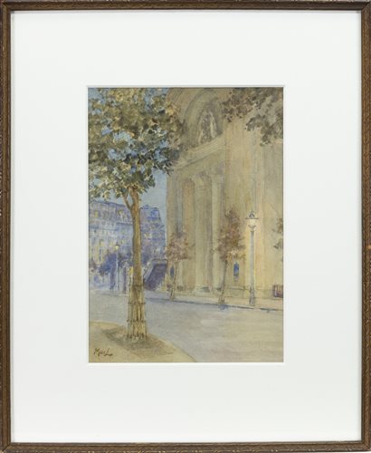 Lot 430 - BUSH HOUSE, LONDON, A WATERCOLOUR BY ALEXANDER MACLEAN