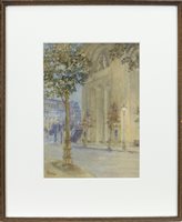 Lot 430 - BUSH HOUSE, LONDON, A WATERCOLOUR BY ALEXANDER MACLEAN