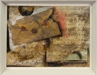 Lot 524 - AN UNTITLED COLLAGE, IN THE MANNER OF KURT SCHWITTERS