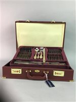 Lot 107 - A SUITE OF PLATED CUTLERY