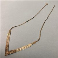 Lot 22 - NINE CARAT GOLD NECKLET AND TWO WATCHES