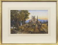 Lot 533 - WORDSWORTH'S RESTING PLACE, A WATERCOLOUR BY WALLER HUGH PATON