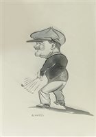 Lot 494 - A SERIES OF GOLF CARICATURES, BY P HOBBS