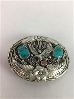 Lot 66 - A COLLECTION OF SILVER AND OTHER JEWELLERY