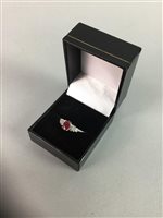 Lot 4 - ART DECO STYLE RUBY AND DIAMOND RING
