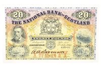 Lot 513 - THE NATIONAL BANK OF SCOTLAND £20 NOTE, 1942