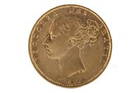 Lot 516 - A GOLD SOVEREIGN, 1855