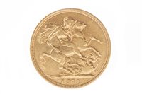 Lot 527 - A GOLD SOVEREIGN, 1871