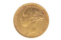 Lot 526 - A GOLD SOVEREIGN, 1880