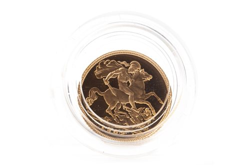 Lot 551 - A GOLD PROOF HALF SOVEREIGN, 1982