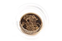 Lot 551 - A GOLD PROOF HALF SOVEREIGN, 1982