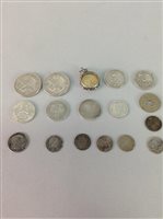 Lot 174 - A LOT OF SILVER COINS