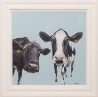 Lot 2314 - LYNNE JOHNSTONE, THELMA AND LOUISE oil on...