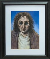 Lot 2316 - * PETER HOWSON OBE, IMAGINE pastel on paper,...