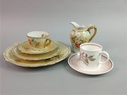 Lot 260 - A SUSIE COOPER COFFEE SERVICE AND ANOTHER TEA SERVICE