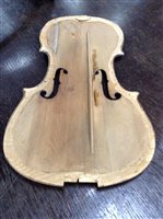 Lot 193 - A CASED VIOLIN WITH BOWS