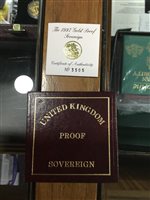 Lot 527 - A UNITED KINGDOM GOLD PROOF SOVEREIGN, 1997