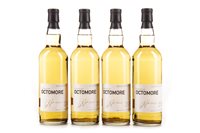 Lot 1189 - OCTOMORE 2002 FUTURES (4)