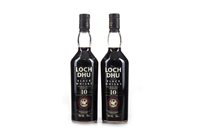 Lot 1199 - LOCH DHU 'THE BLACK WHISKY' AGED 10 YEARS (2)