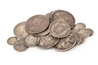 Lot 530 - A COLLECTION OF VICTORIAN CROWNS AND OTHER COINS