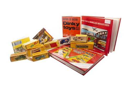 Lot 1689 - A LOT OF NINE BOXED DINKY VEHICLES