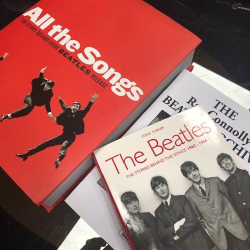 Lot 162 - A LOT OF LITERATURE RELATING TO THE BEATLES