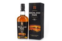 Lot 1209 - HIGHLAND PARK AGED 12 YEARS